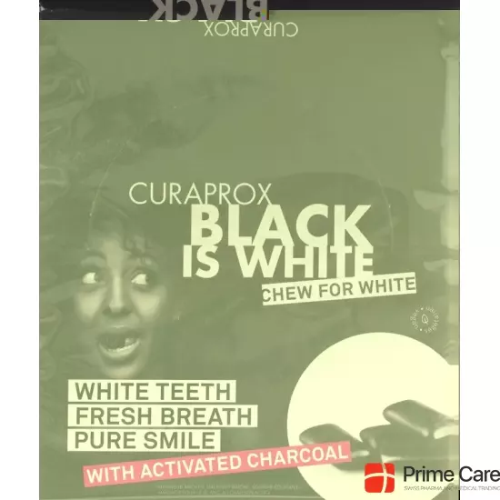 Curaprox Black Is White To Go Display 12 Stück buy online