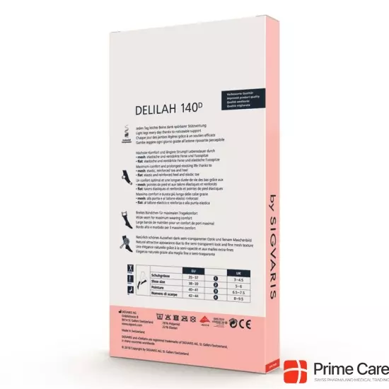 Sigvaris Delilah A-g 140 Mesh Grösse 3 Ge Black 1 Paar buy online