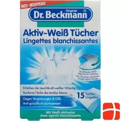 Dr. Beckmann Aktiv-wei? Tuecher 15 Stück