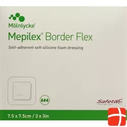 Mepilex Border Flex 7.5x7.5cm 5 Stück
