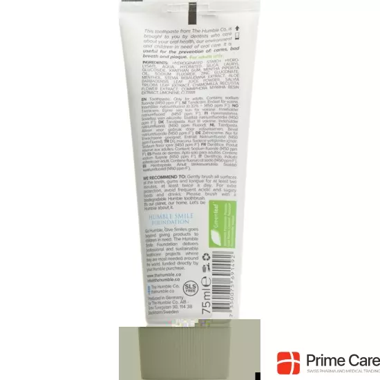 The Humble Zahnpasta Mint Tube 75ml buy online