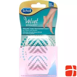 Scholl Velvet Smooth Peeling Rollen Dry Skin 2 Stück