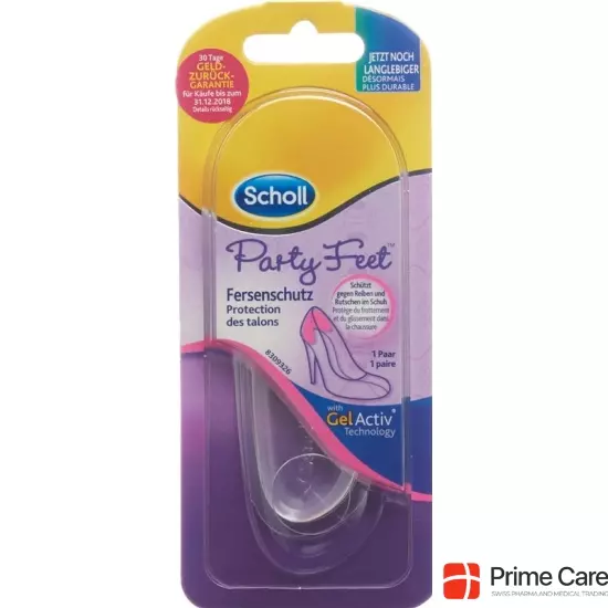 Scholl Party Feet heel guard 2 pieces buy online