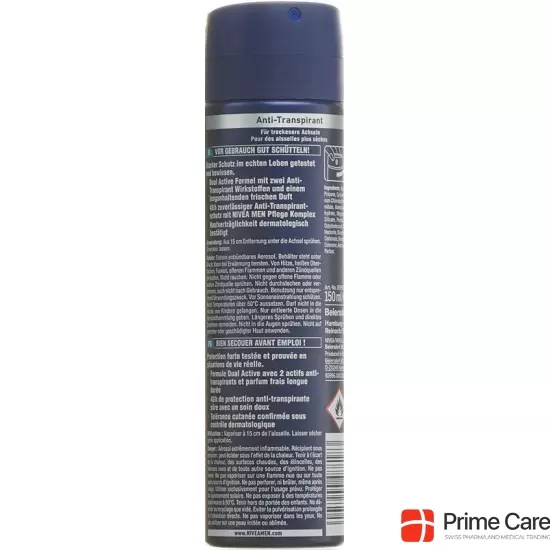 Nivea Dry Active Spray Male 150ml buy online