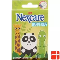 3M Nexcare Kinderpflast Happy Kids Animals 20 Stück