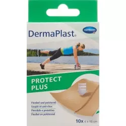 Dermaplast Protect Plus 6x10cm 10 Pieces
