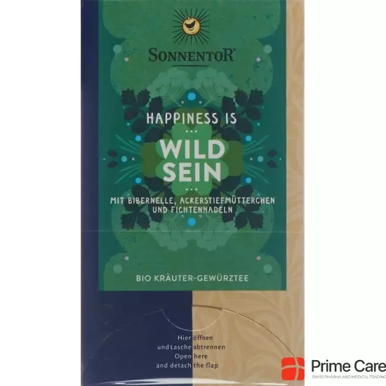 Sonnentor Happiness Is Wild Sein Tee Beutel 18 Stück buy online