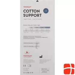 Venosan Cotton A-d Support Socks M Olive 1 Paar