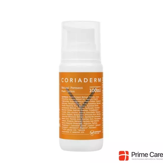 Coriaderm Natural Ferment Face Lotion Dispenser 100ml buy online