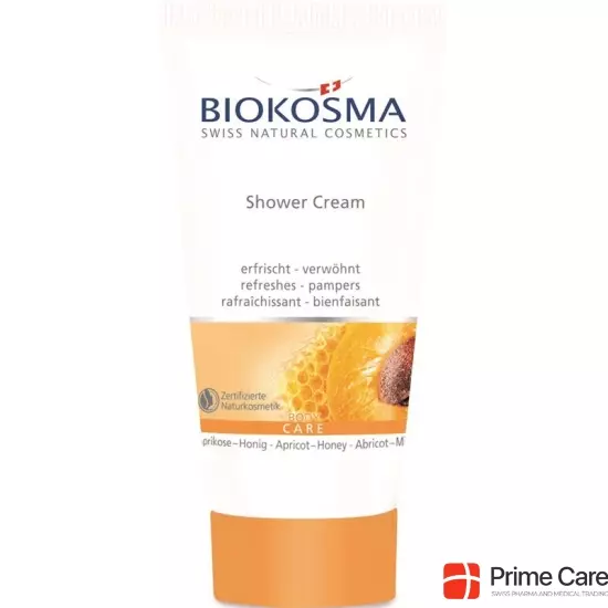 Biokosma Shower Cream Apriko-Honig Mini-Size 30ml buy online