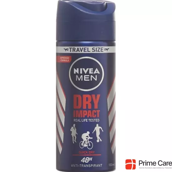 Nivea Male Deo Aeros Dry Impact Pocket Size 100ml buy online
