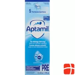 Milupa Aptamil Pre Portionen 5 Beutel 22.8g