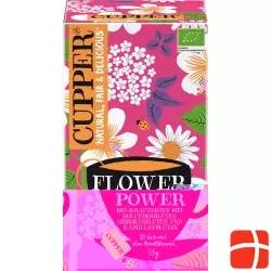 Cupper Flower Power Kräutertee Hol Hib Bio 20 Stück