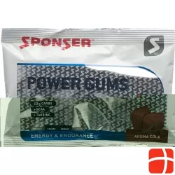 Sponser Power Gums Bcaa Cola Beutel 75g