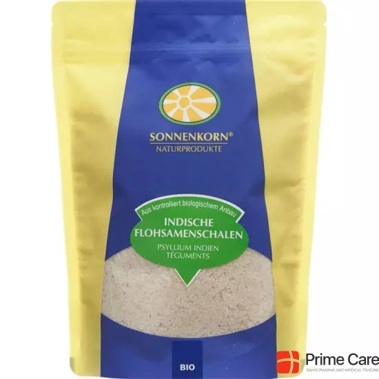 Sonnenkorn Indische Flohsamenschalen Bio 99% 220g buy online