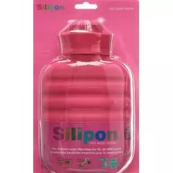Silipon hot water bottle 1L Pink Made of silicone