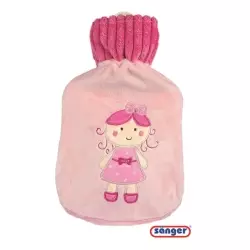 Sänger Hot-water bottle natural rubber plush cover 0.8L Fee Finja