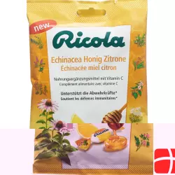 Ricola Echinacea Honig Zitrone mit Zucker Beutel 75g