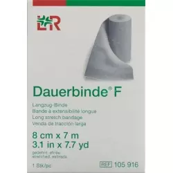 L&r Dauerbinde F 8cmx7m