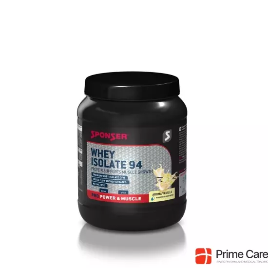 Sponser Whey Isolate 94 Vanilla tin 425g buy online