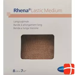 Rhena Lastic Medium 8cmx7m Skin color