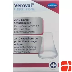 Veroval Einmal Schutzkappen 20 Stück