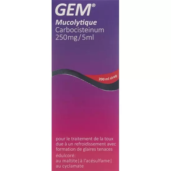 Gem Mucolyticum Sirup Flasche 200ml buy online