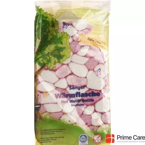 Saenger Wärmflasche Naturkau 2L Plueschbe Mosaik buy online