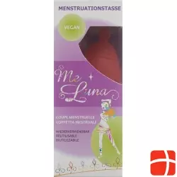 Me Luna Menstrual Cup Classic S Ball Red