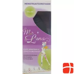 Me Luna Menstrual Cup Classic M Ball Black