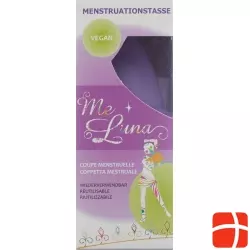 Me Luna menstrual cup Classic L ball purple