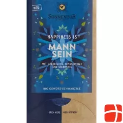 Sonnentor Happiness Is Mann Sein Tee Beutel 18 Stück