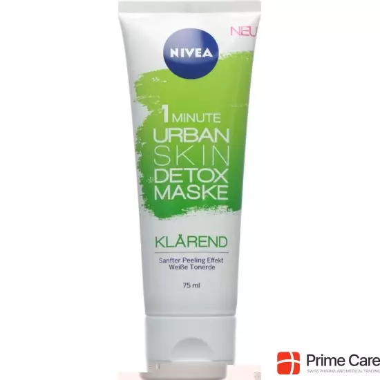 Nivea 1 Minute Urban Skin Detox Maske Klaer 75ml buy online