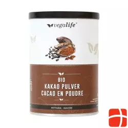 Vegalife Kakao Pulver Fettarm (neu) Dose 125g
