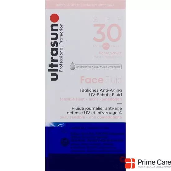 Ultrasun Face Fluid SPF 30 bottle 40ml buy online