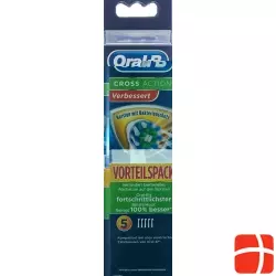 Oral-b Aufsteckbürsten Crossact Bakteriensch 5 Stück