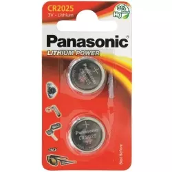 Panasonic Batterien Knopfzelle Cr2025 2 Stück