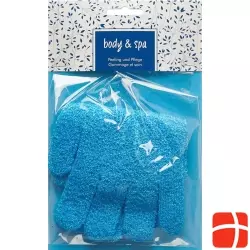 Herba Peeling Gloves Turquoise 1 Pair