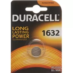 Duracell Batt Cr1632 3v Lithium Blister