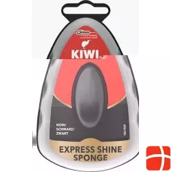 Kiwi Express Shine Sofortgla-Schwamm Schwarz 6ml