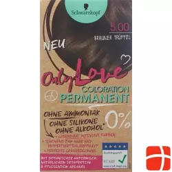Only Love 5.00 Brauner Trueffel + Sticker