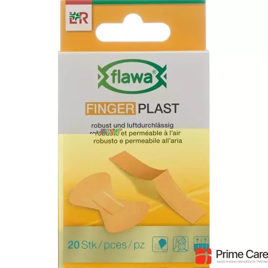 Flawa Finger Plast Robustes Textilpfl 2 Grösse 20 Stück buy online