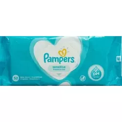 Pampers Feuchte Tuecher Sensitive (neu) 52 Stück