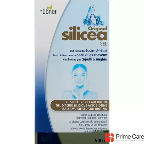 Huebner Silicea Gel mit Biotin Haare&haut 500ml buy online