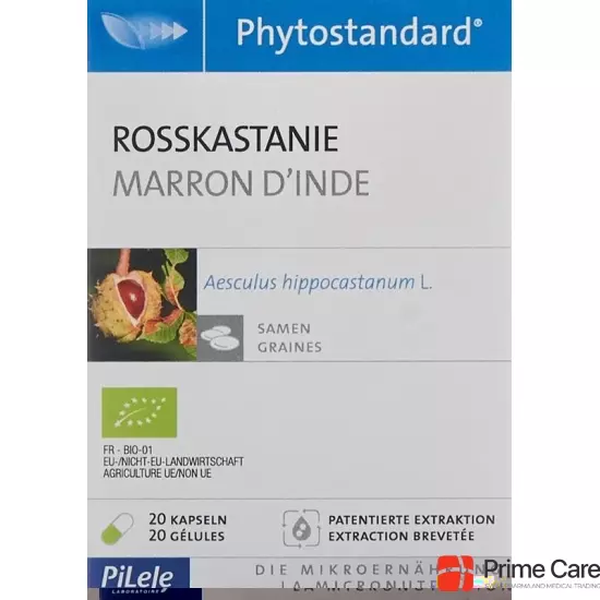 Phytostandard Rosskastanie Kapseln Bio 20 Stück buy online