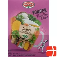 Morga Powerpowder Bouillondri Indi Bio 10 Beutel 4g