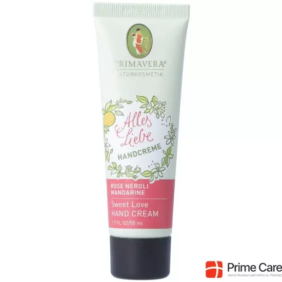 Primavera Handcreme Alles Liebe Tube 50ml buy online