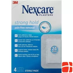 3M Nexcare Strong Hold Pads 76,2x101mm 4 Stück