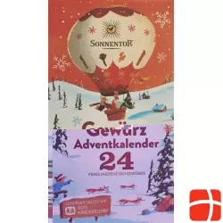 Sonnentor Adventkalender Gewürze Beutel 24 Stück