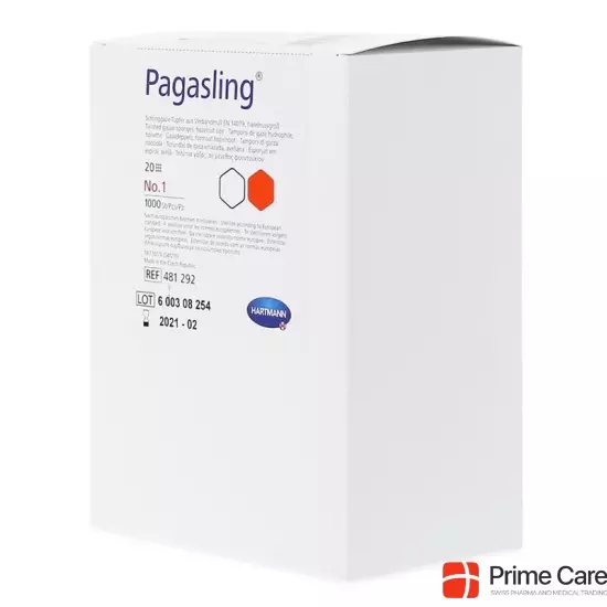 Pagasling Schlinggazetupfer Grösse 3 2x 500 Stück buy online